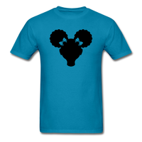Afro Puffs Girl - turquoise