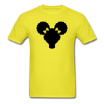Afro Puffs Girl - yellow