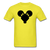 Afro Puffs Girl - yellow