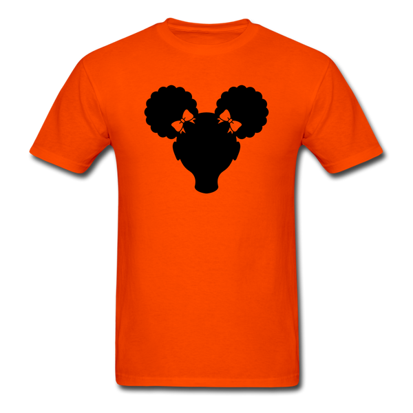 Afro Puffs Girl - orange