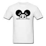 Afro Puffs Girl - white