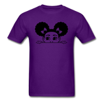 Afro Puffs Girl - purple