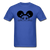 Afro Puffs Girl - royal blue