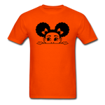 Afro Puffs Girl - orange