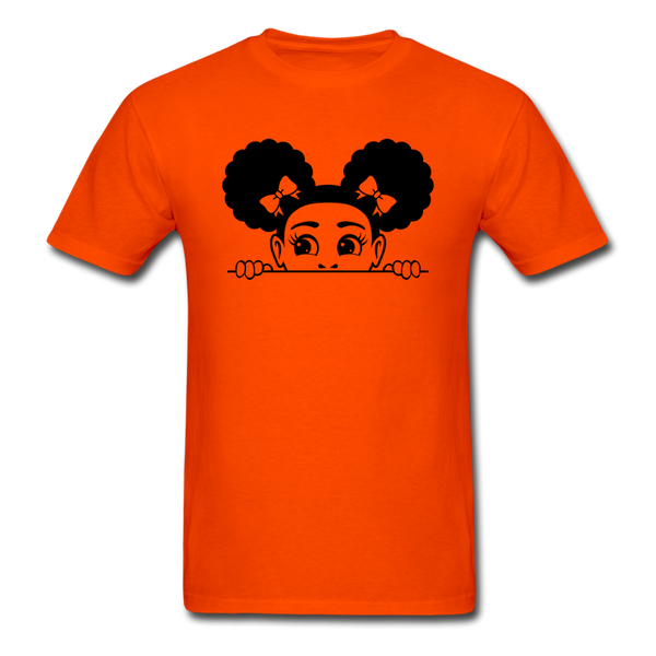 Afro Puffs Girl - orange