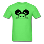Afro Puffs Girl - kiwi
