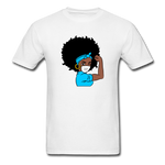 Afro Puff Nurse - white