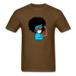 Afro Puff Nurse - brown