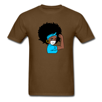 Afro Puff Nurse - brown