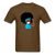 Afro Puff Nurse - brown