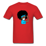 Afro Puff Nurse - red