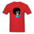 Afro Puff Nurse - red