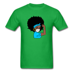 Afro Puff Nurse - bright green
