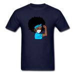 Afro Puff Nurse - navy