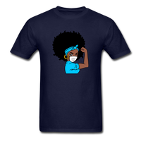 Afro Puff Nurse - navy