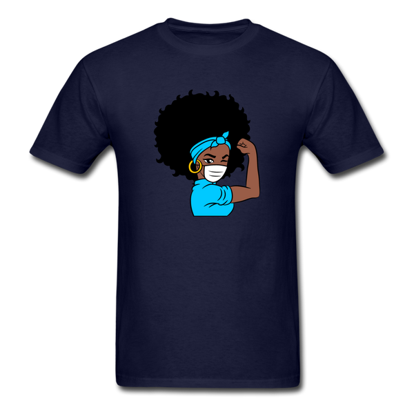 Afro Puff Nurse - navy