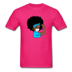 Afro Puff Nurse - fuchsia