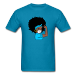 Afro Puff Nurse - turquoise