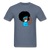 Afro Puff Nurse - denim