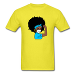 Afro Puff Nurse - yellow