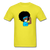 Afro Puff Nurse - yellow
