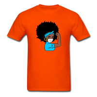 Afro Puff Nurse - orange
