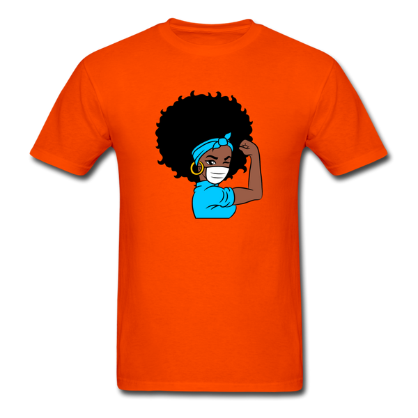 Afro Puff Nurse - orange