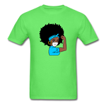 Afro Puff Nurse - kiwi