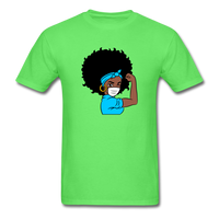 Afro Puff Nurse - kiwi