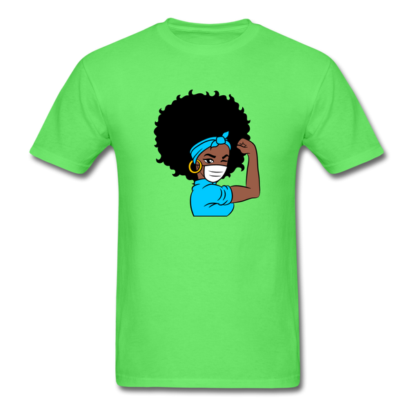Afro Puff Nurse - kiwi