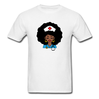 Afro Nurse - white