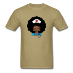 Afro Nurse - khaki