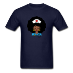Afro Nurse - navy