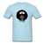 Afro Nurse - powder blue