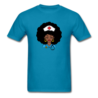 Afro Nurse - turquoise