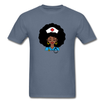 Afro Nurse - denim
