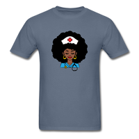 Afro Nurse - denim