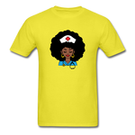 Afro Nurse - yellow