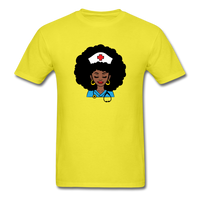 Afro Nurse - yellow
