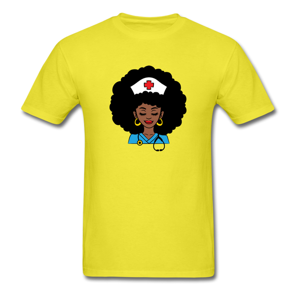 Afro Nurse - yellow