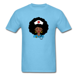 Afro Nurse - aquatic blue