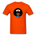 Afro Nurse - orange