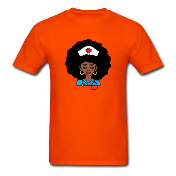 Afro Nurse - orange