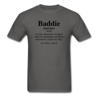 Baddie Definition - charcoal