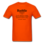 Baddie Definition - orange