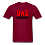 BAE - burgundy