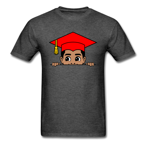 Peekaboo Grad Boy - heather black