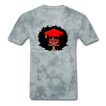GRADUATION WOMAN - grey tie dye