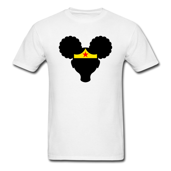 Afro Wonder Women Girl - white