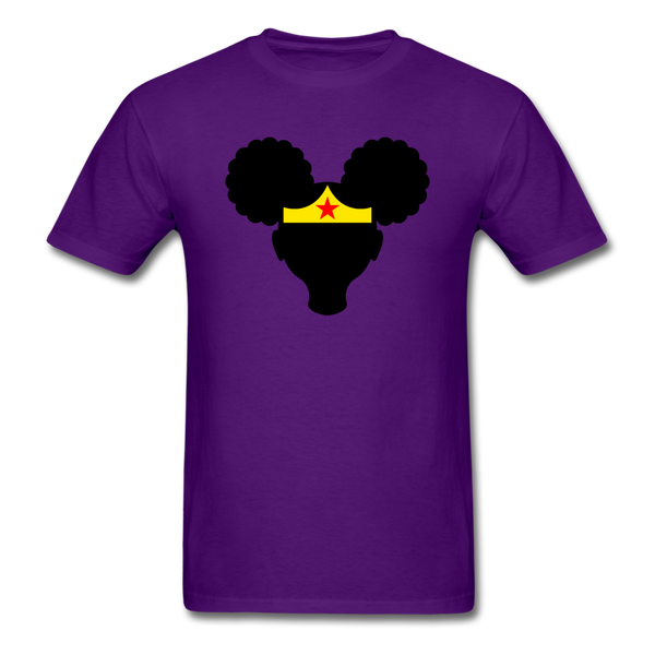Afro Wonder Women Girl - purple
